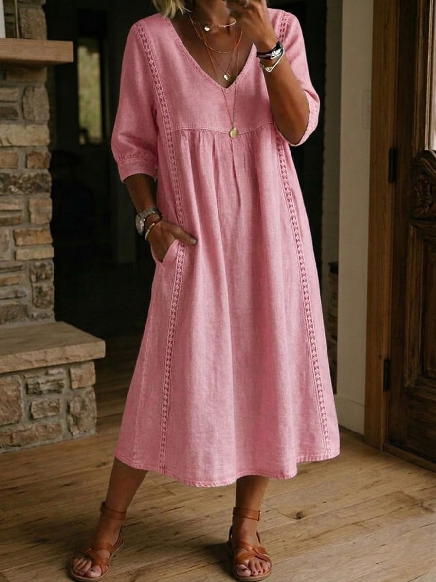 Martha | Relaxed Fit Maxi Dress for Everyday Comfort