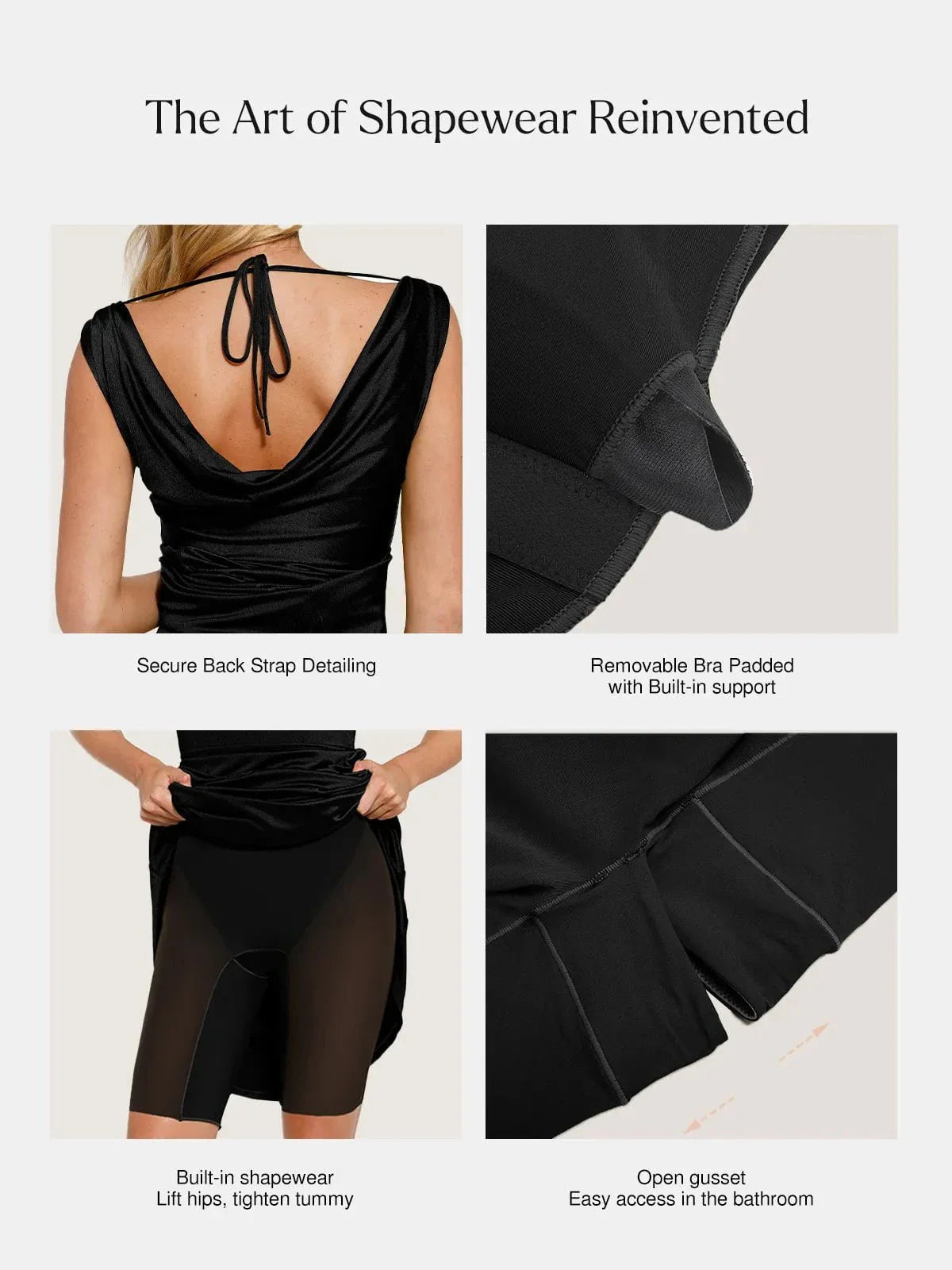 Shapewear Convertible Shine Mermaid Dress