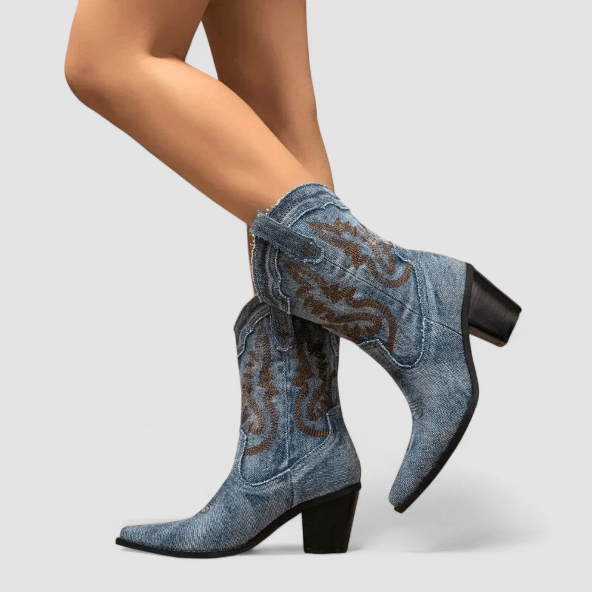 The Della Denim Boot
