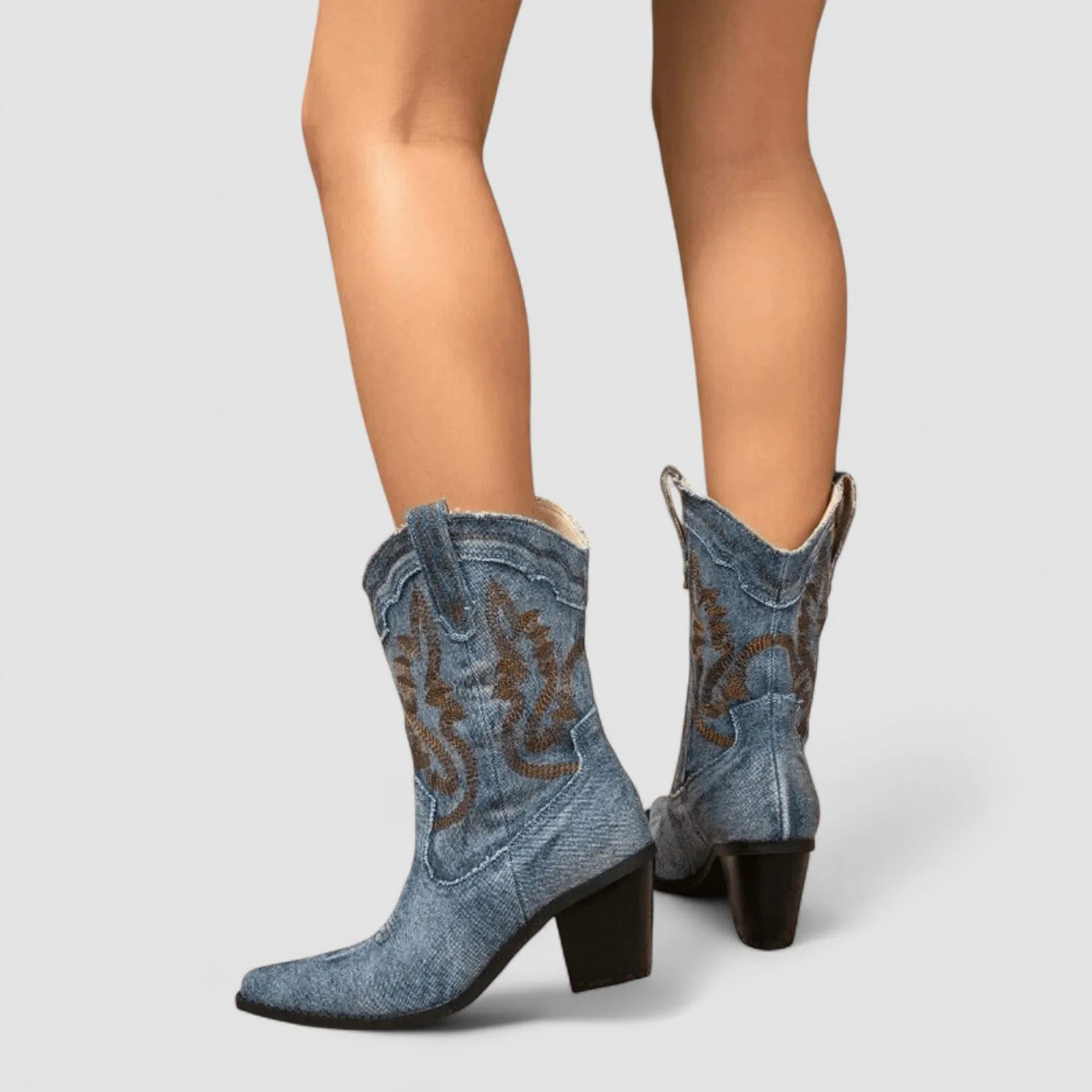 The Della Denim Boot