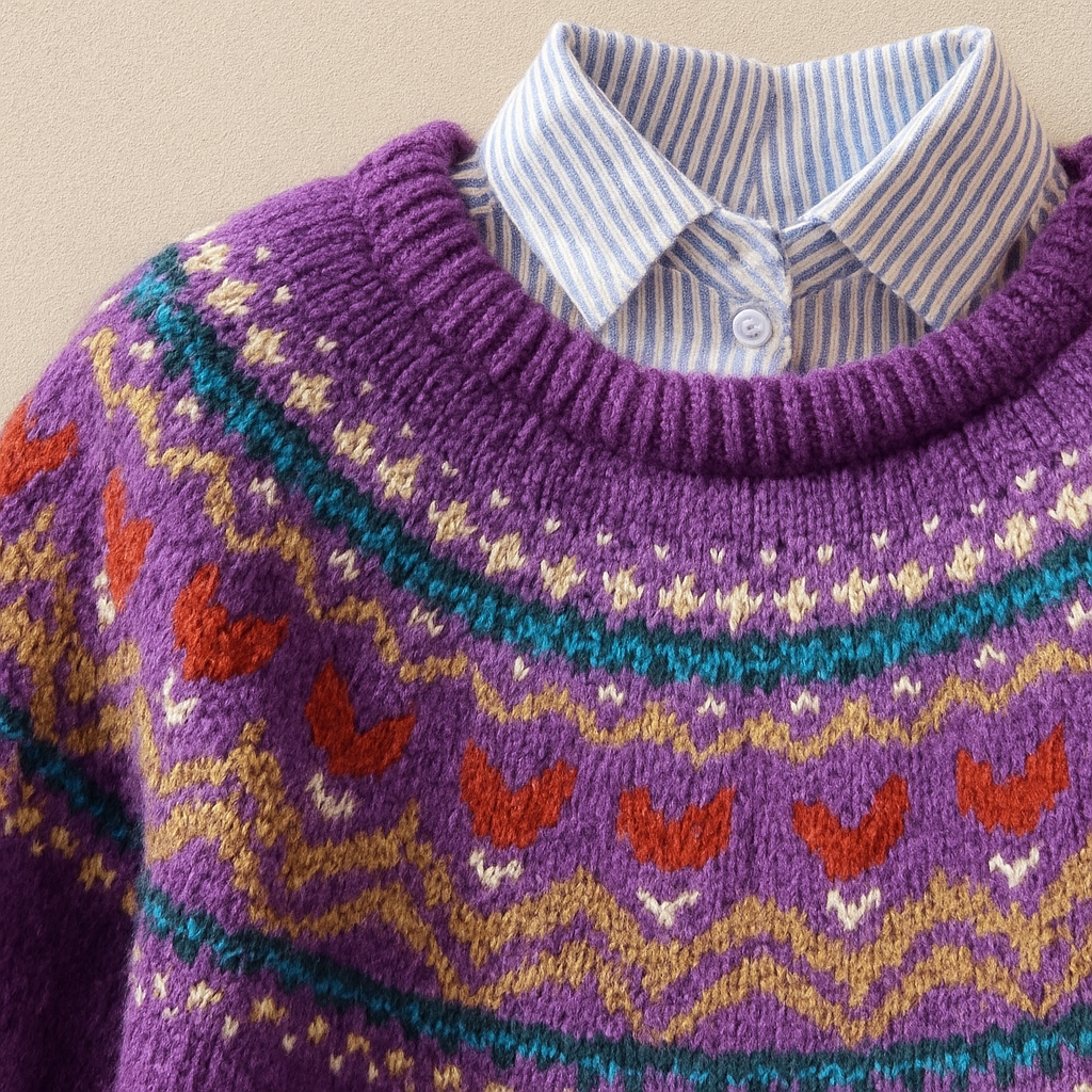 The Linnea Nordic Sweater