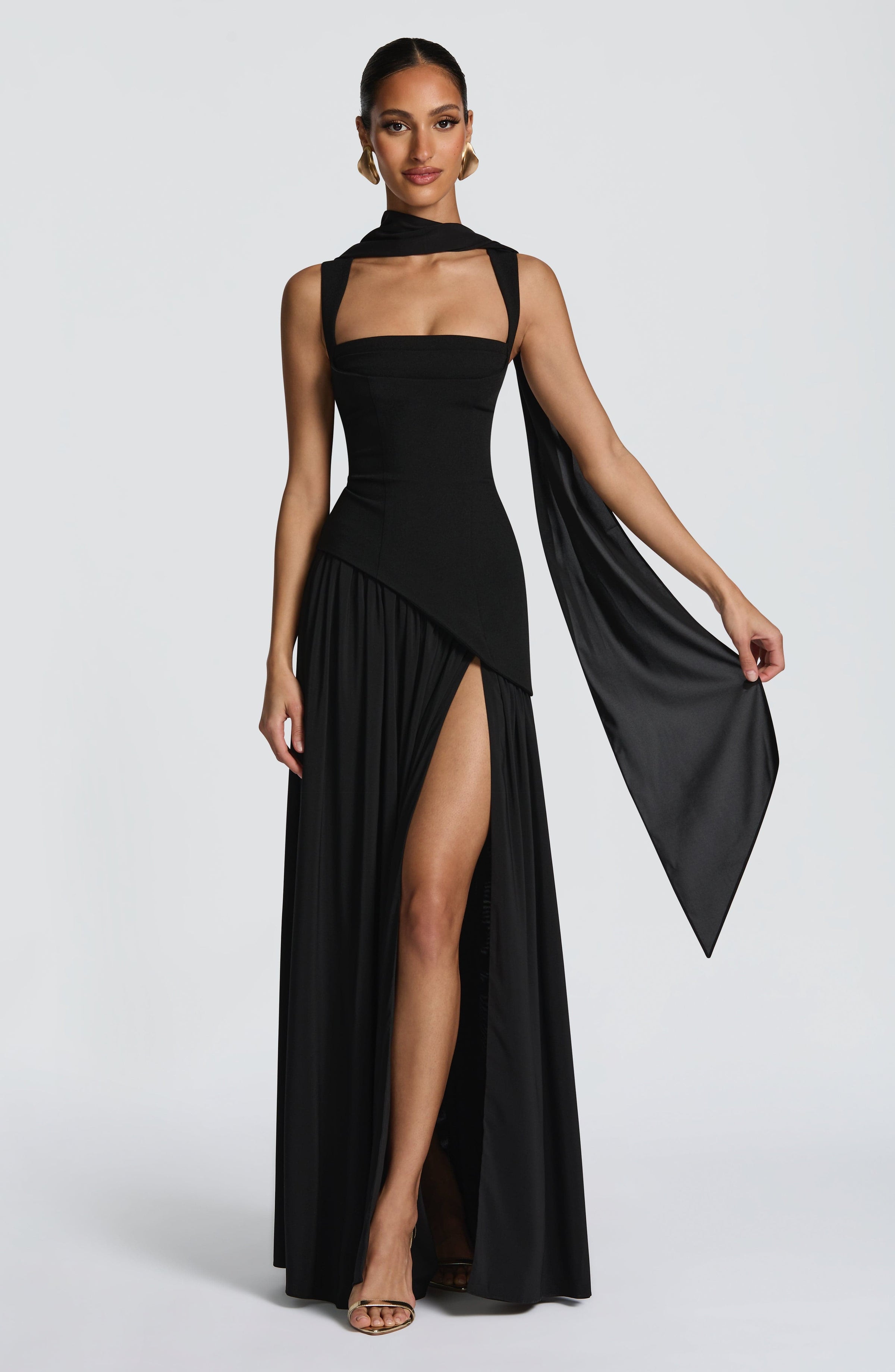 Camila Maxi Dress - Black
