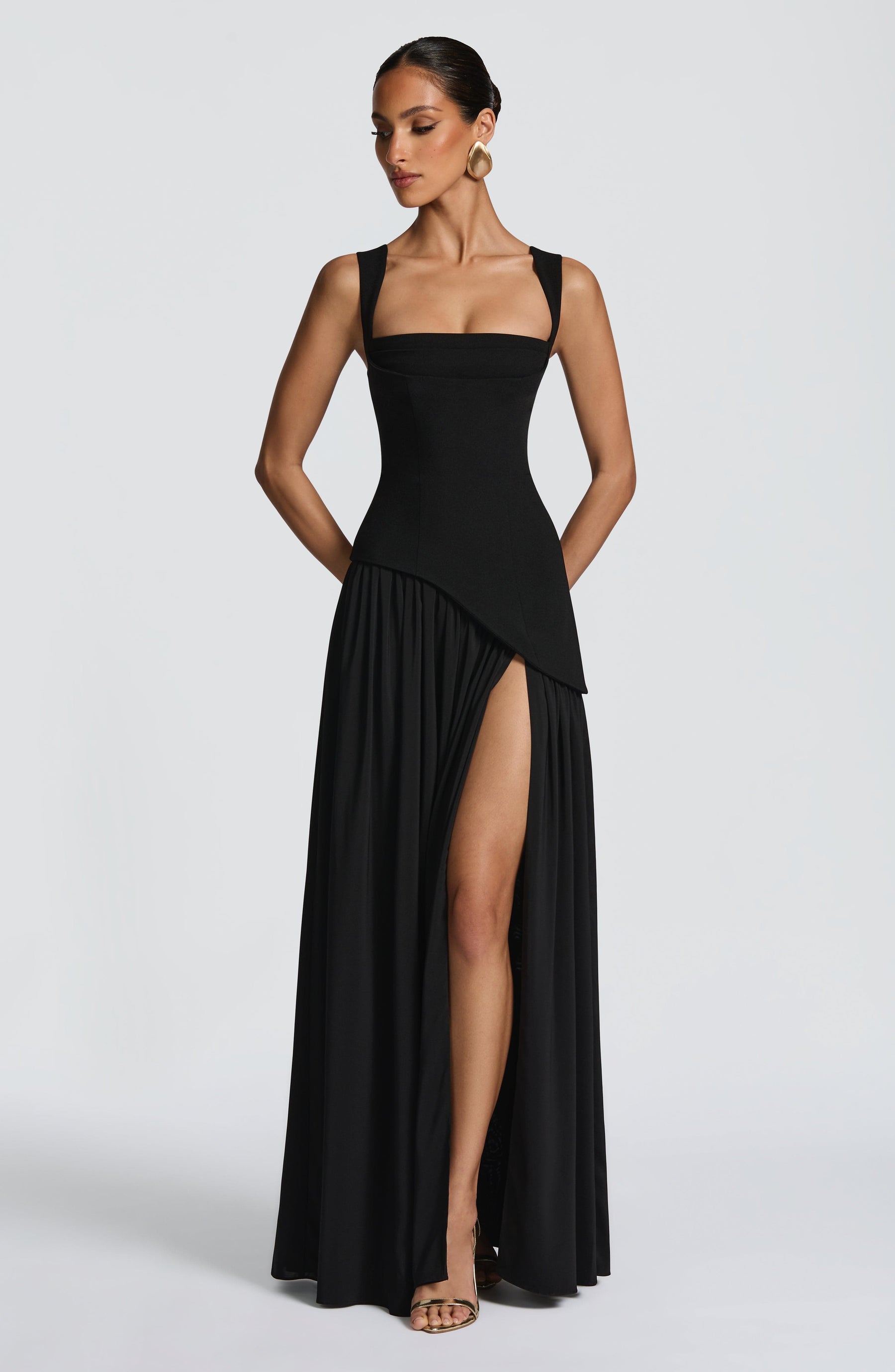 Camila Maxi Dress - Black