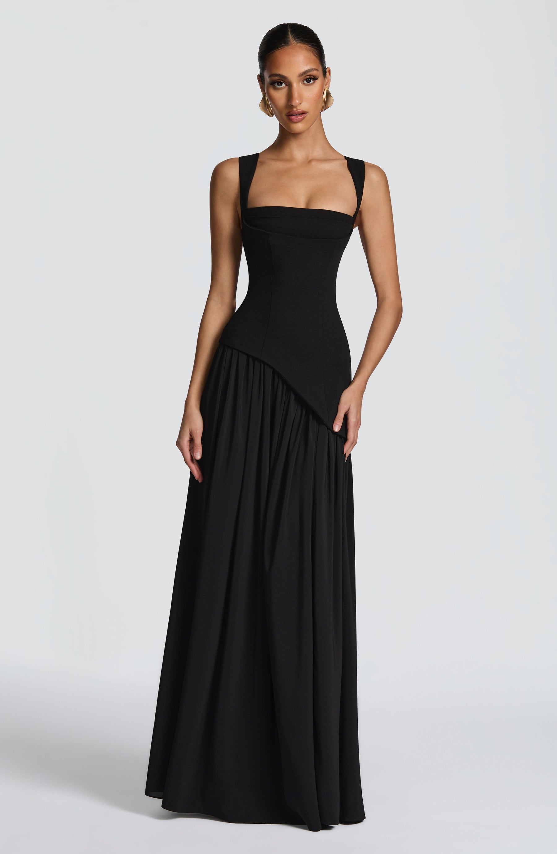 Camila Maxi Dress - Black